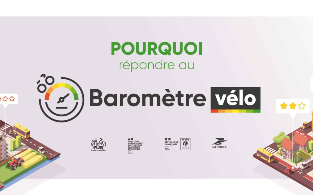 Baromètre vélo 2025 – Participez à la 4e enquête !