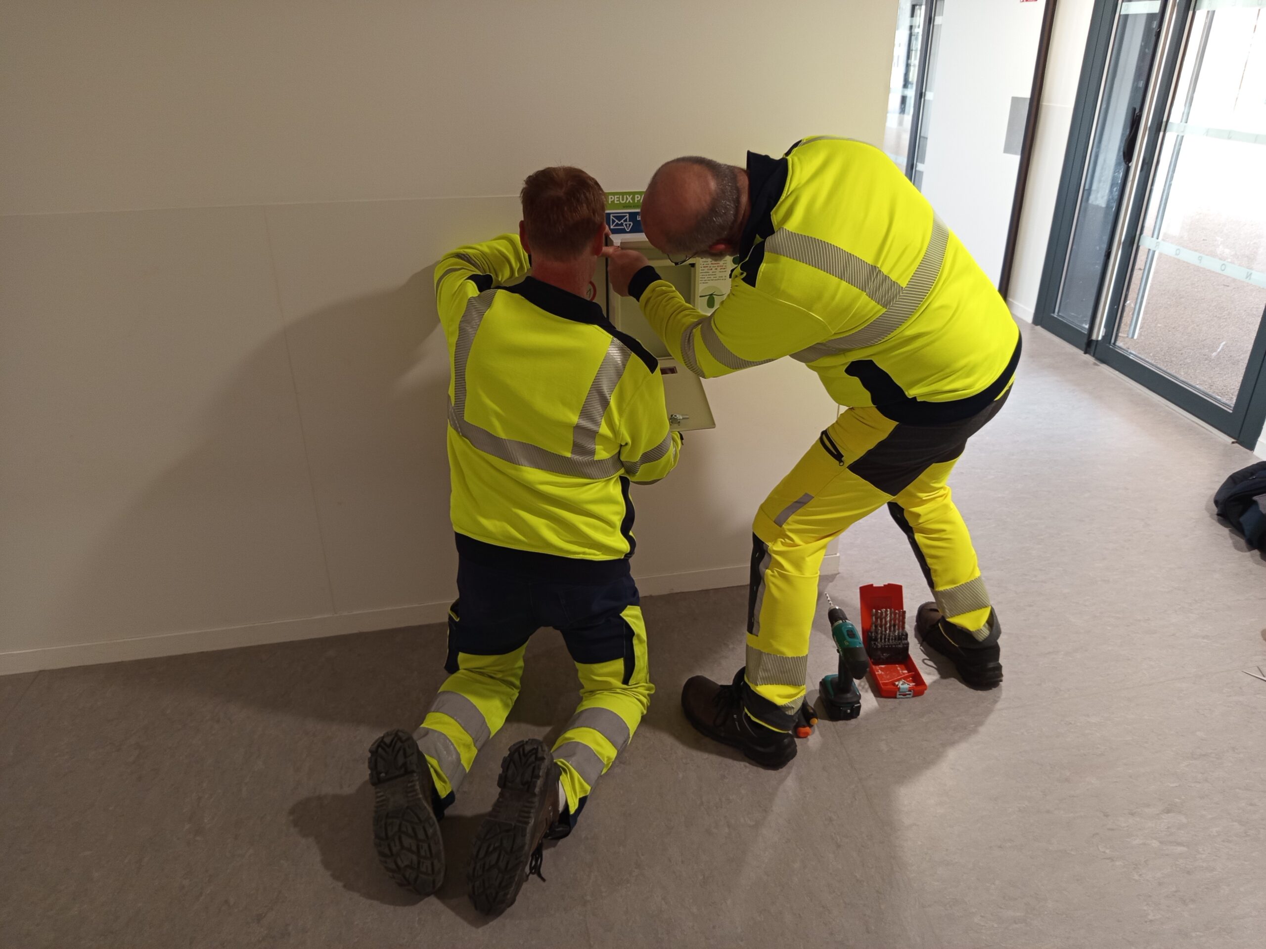 boîte aux lettres papillon