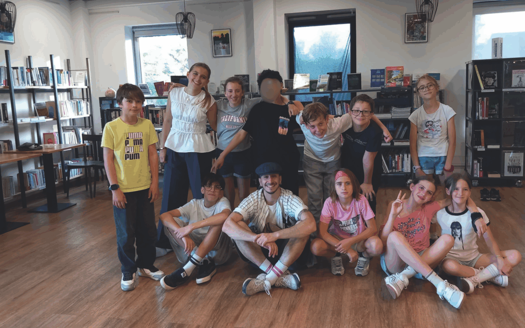 Retour en images : cours de danse pour l&rsquo;équipage ados