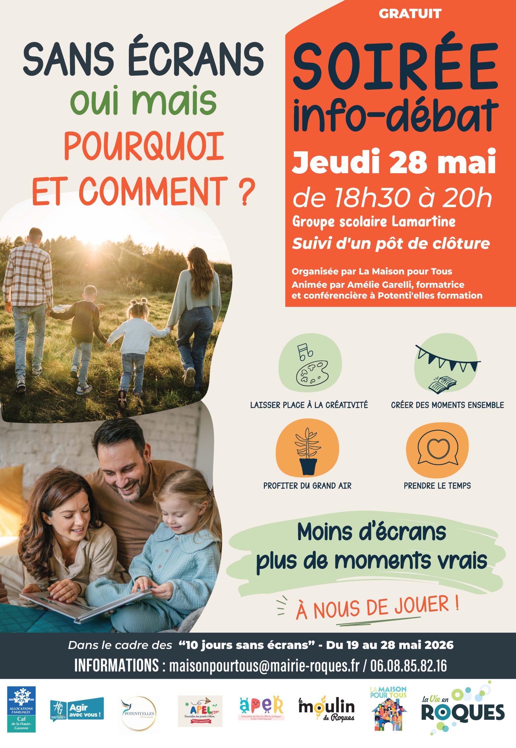MAISON POUR TOUS- 10 jours sans écran -affiche-soiree info MAISON POUR TOUS- 10 jours sans écran -affiche-soiree info