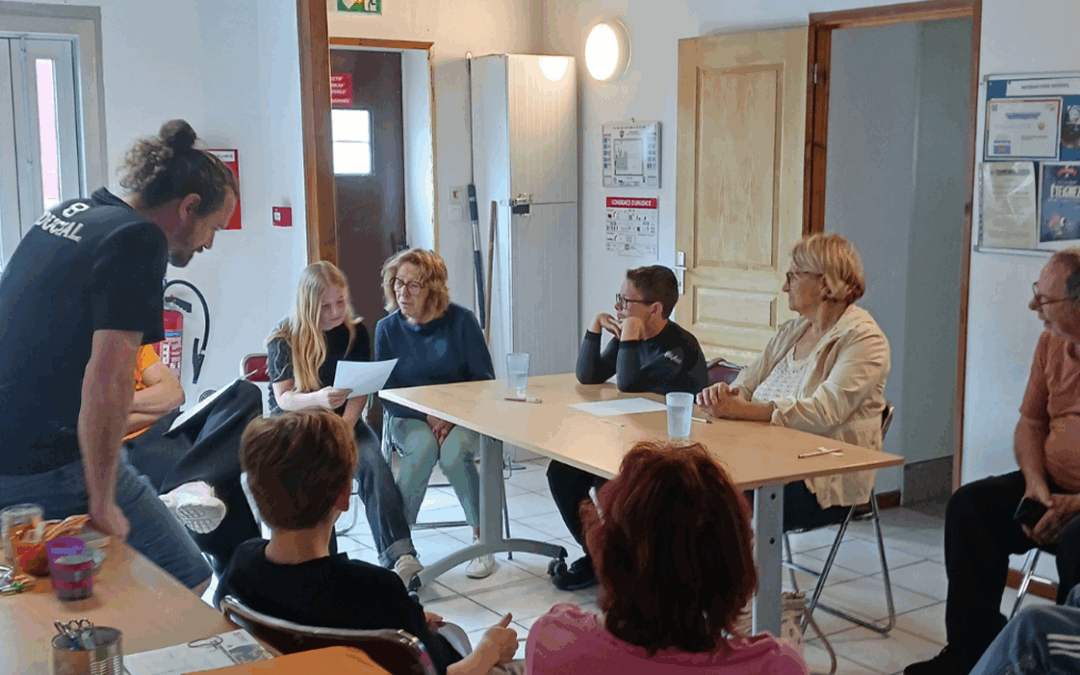 Retour en images : atelier écriture intergénérationnel