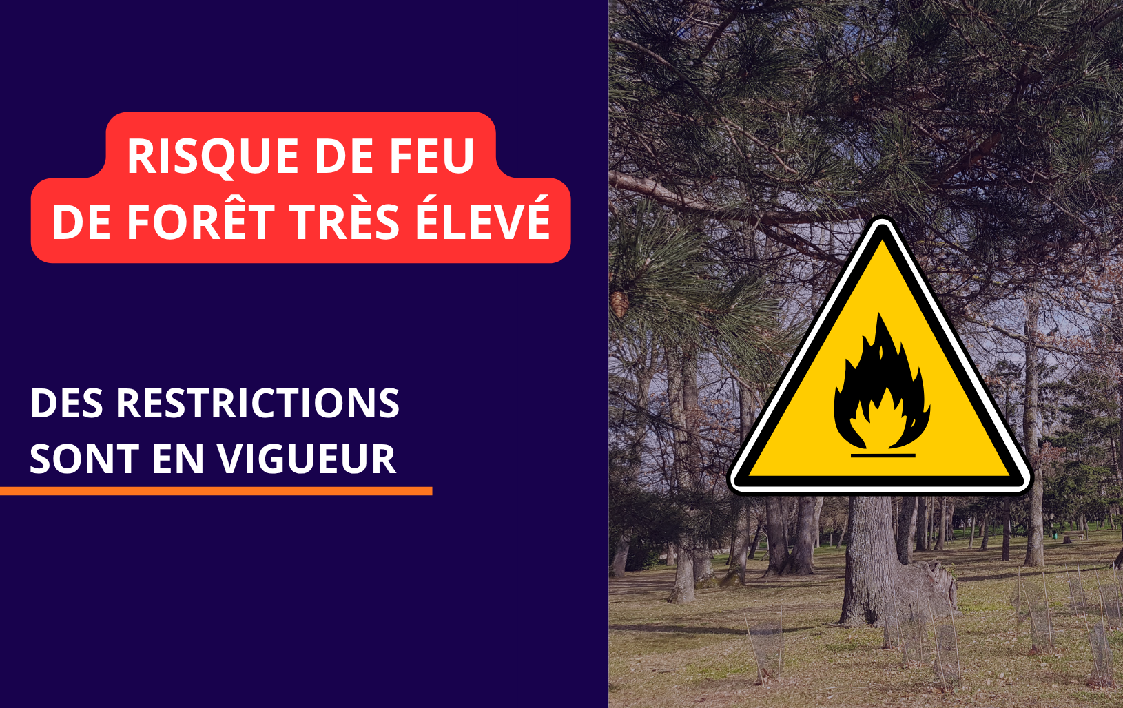 RISQUE INCENDIE travaux ralentisseur roques croisement chemin de revirou / route de villeneuve