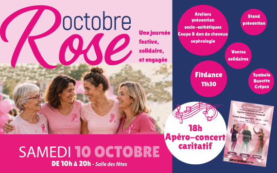 « Octobre rose » sensibilisation, prévention, soutien